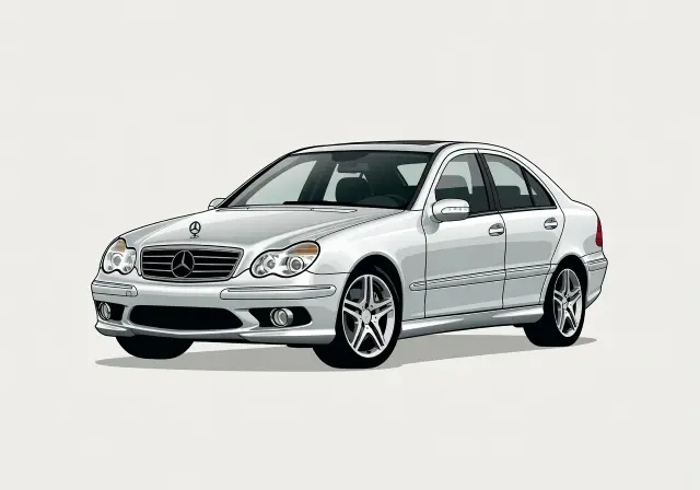 2002 Mercedes-Benz C32 AMG Sedan