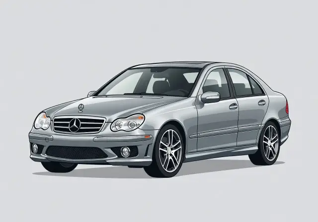 2005 Mercedes-Benz C55 AMG Sedan