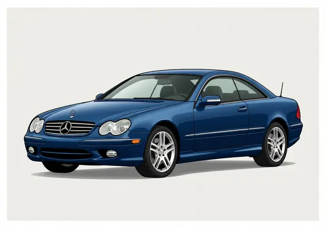 2000 Mercedes-Benz CL500 Coupe