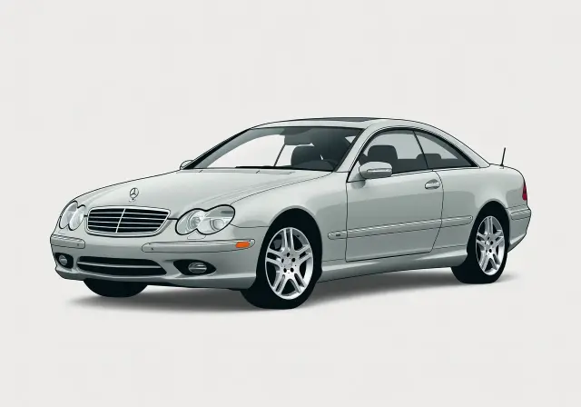1999 Mercedes-Benz CL600 Coupe