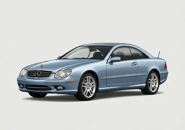 2001 Mercedes-Benz CL600 Coupe