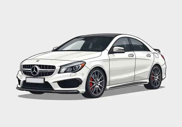 2014 Mercedes-Benz CLA-Class CLA45 AMG