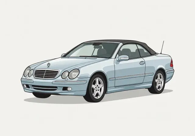 1999 Mercedes-Benz CLK320 Cabriolet