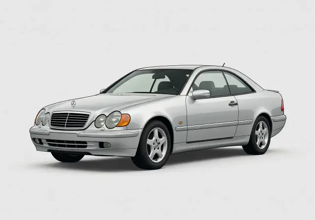 1998 Mercedes-Benz CLK320 Coupe