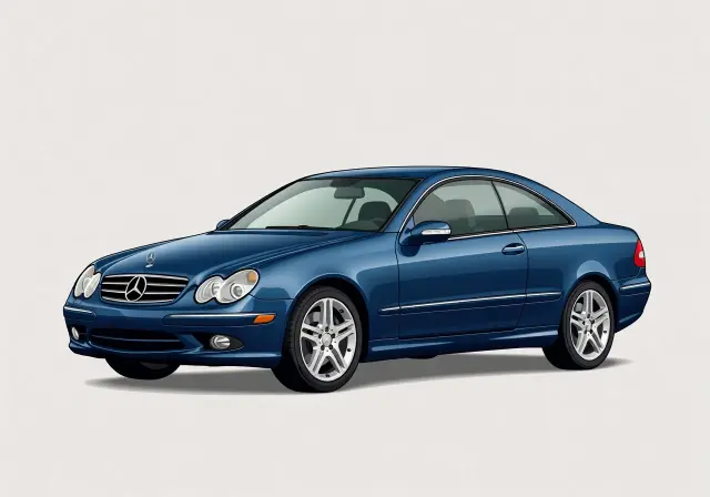 2003 Mercedes-Benz CLK320 Coupe