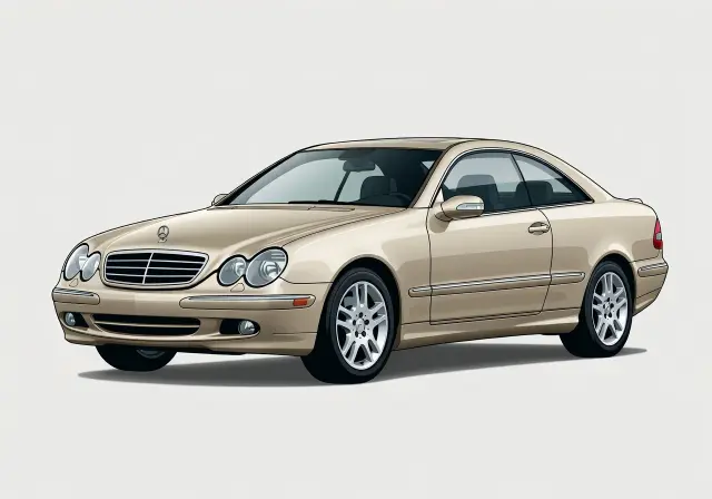 1999 Mercedes-Benz CLK430 Coupe