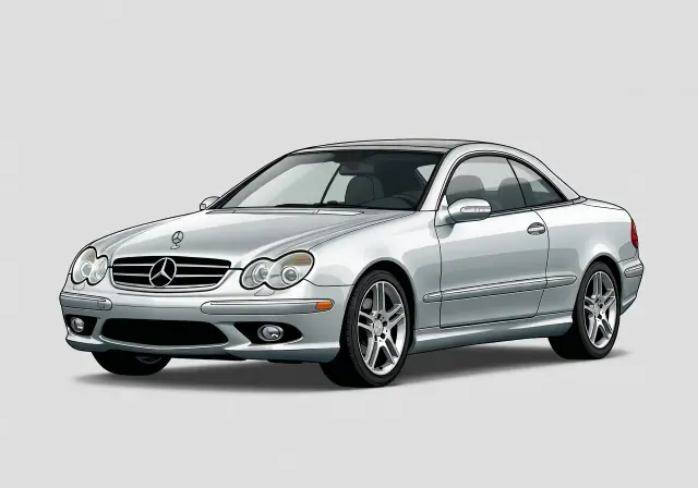 2002 Mercedes-Benz CLK55 AMG Cabriolet