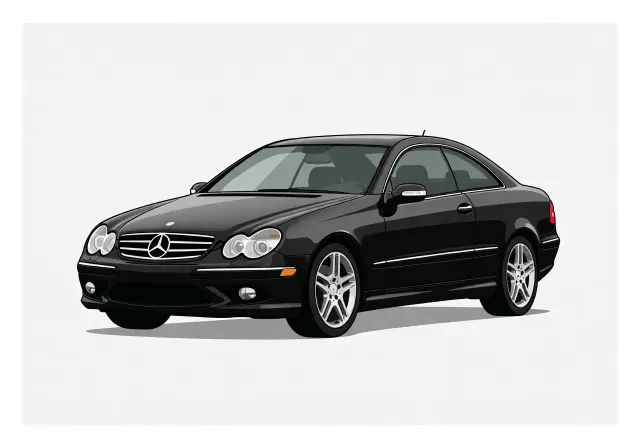 2001 Mercedes-Benz CLK55 AMG Coupe