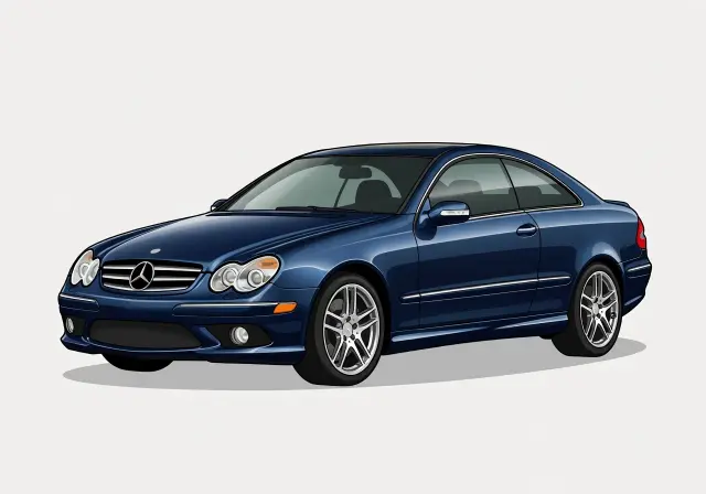 2003 Mercedes-Benz CLK55 AMG Coupe