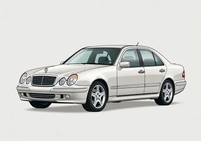1999 Mercedes-Benz E55 AMG Sedan
