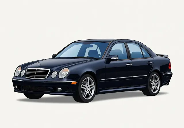 2000 Mercedes-Benz E55 AMG Sedan