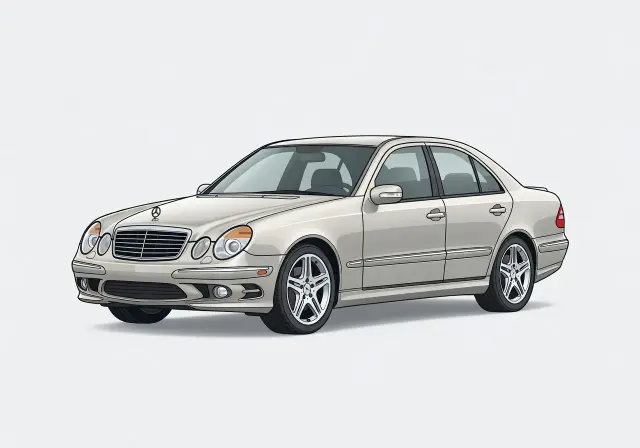 2002 Mercedes-Benz E55 AMG Sedan