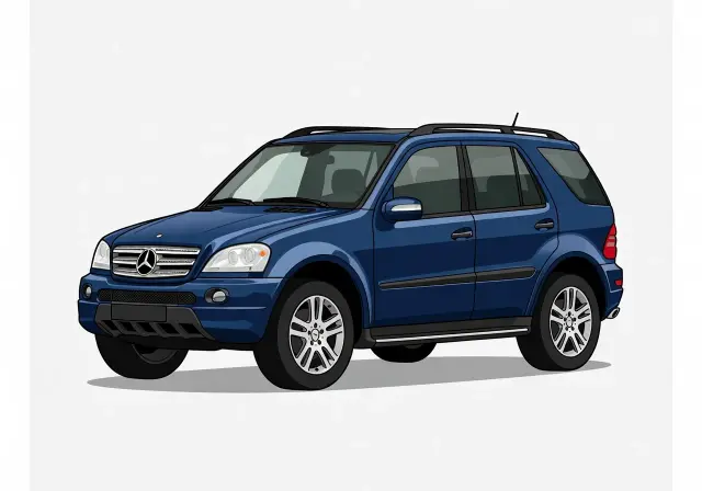 2000 Mercedes-Benz M-Class ML55 AMG