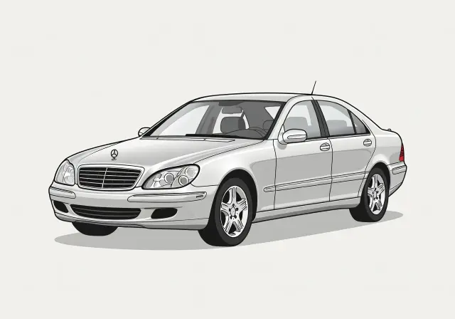 2000 Mercedes-Benz S500 Sedan