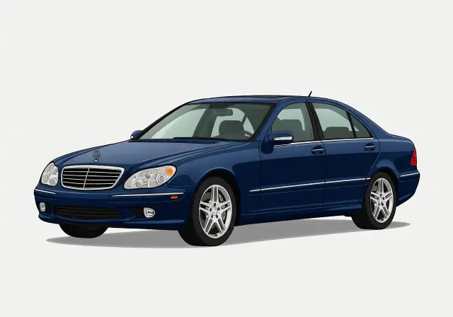 2001 Mercedes-Benz S55 AMG Sedan