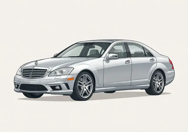 2008 Mercedes-Benz S63 AMG Sedan