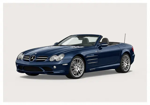 1997 Mercedes-Benz SL600 RENNtech SLR7.4 Roadster