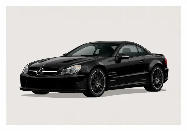 2010 Mercedes-Benz SL65 AMG Black Series Coupe