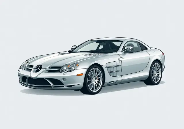 2005 Mercedes-Benz SLR McLaren Coupe