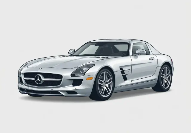2011 Mercedes-Benz SLS AMG Coupe