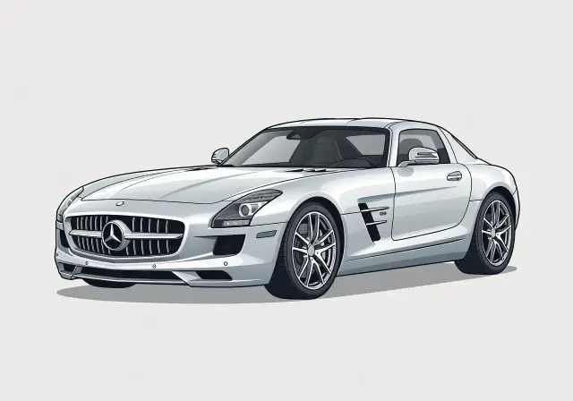 2013 Mercedes-Benz SLS AMG GT Coupe