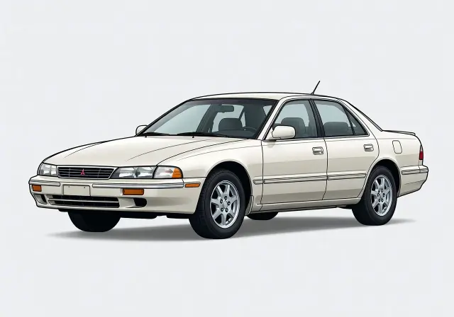 1992 Mitsubishi Diamante LS Sedan