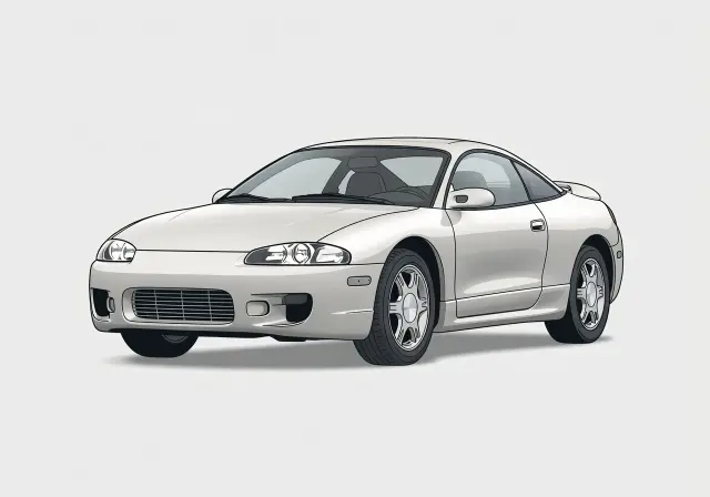 1996 Mitsubishi Eclipse GSX Coupe