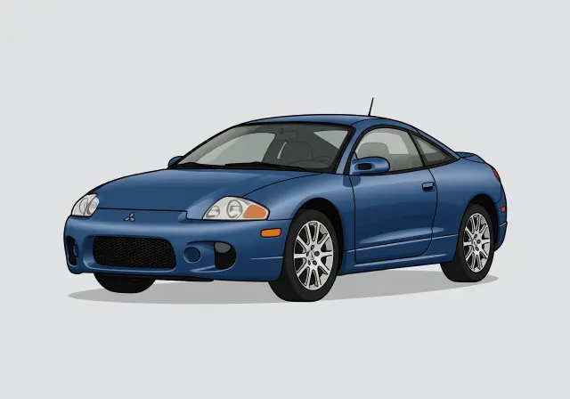 2000 Mitsubishi Eclipse GT V6 Coupe