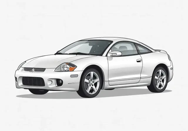 2003 Mitsubishi Eclipse GTS V6 Coupe