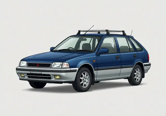1992 Mitsubishi Expo SP 5-door (107.1WB)