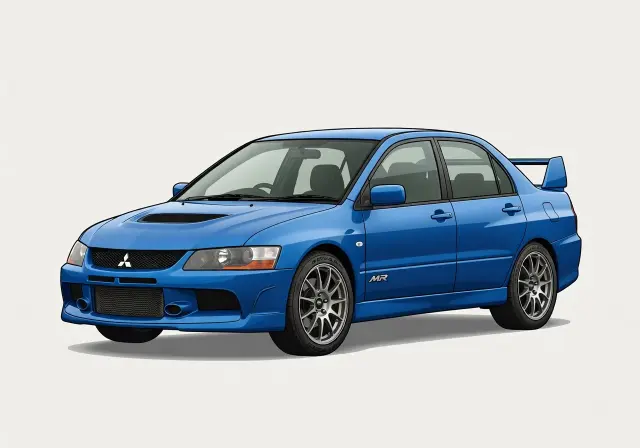 2005 Mitsubishi Lancer Evolution MR Edition Sedan