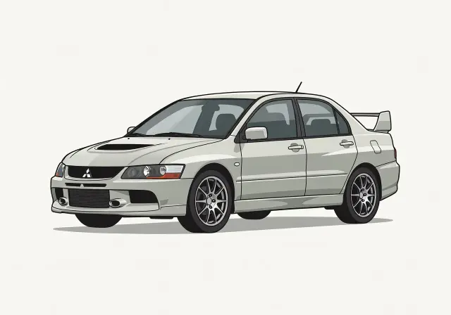 2006 Mitsubishi Lancer Evolution MR Sedan