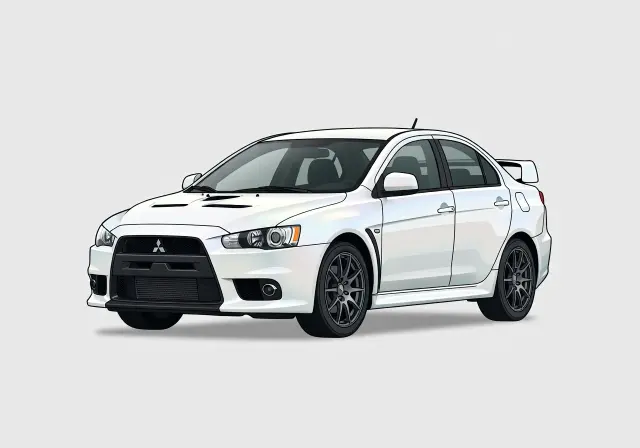 2012 Mitsubishi Lancer Evolution MR Sedan
