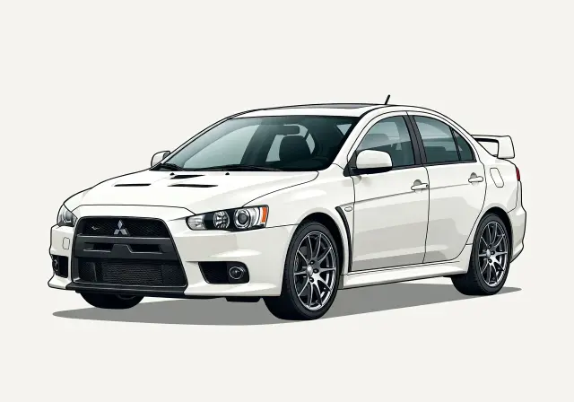 2010 Mitsubishi Lancer Evolution MR Touring Sedan