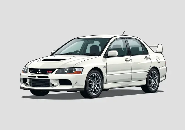 2004 Mitsubishi Lancer Evolution RS Sedan