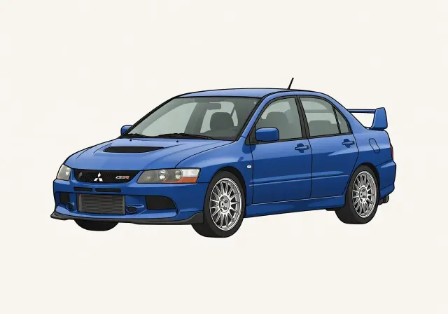2005 Mitsubishi Lancer Evolution RS Sedan