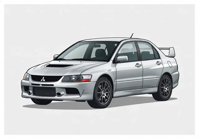 2006 Mitsubishi Lancer Evolution RS Sedan