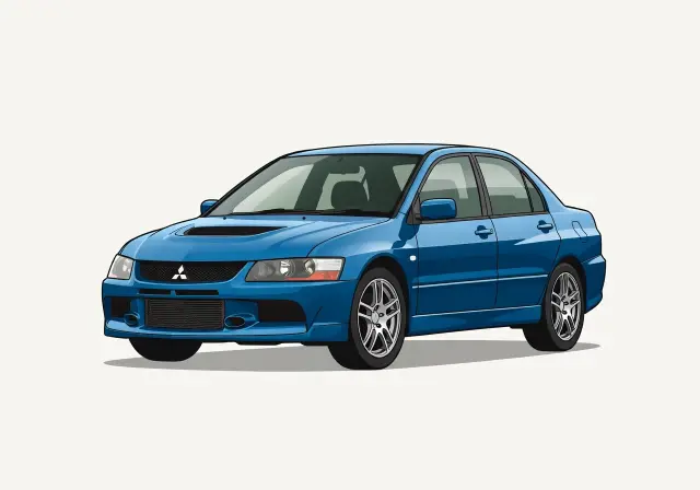 2003 Mitsubishi Lancer Evolution Sedan