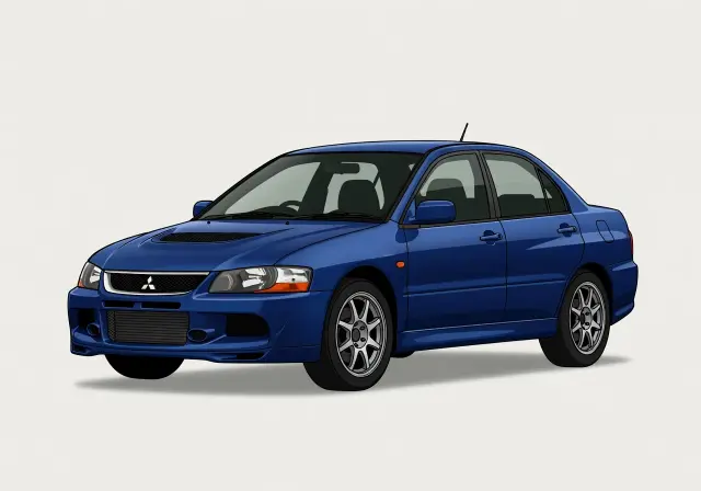 2000 Mitsubishi Lancer Evolution VI RS-2 Sedan