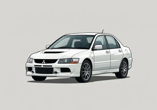 2004 Mitsubishi Lancer Evolution VIII Sedan