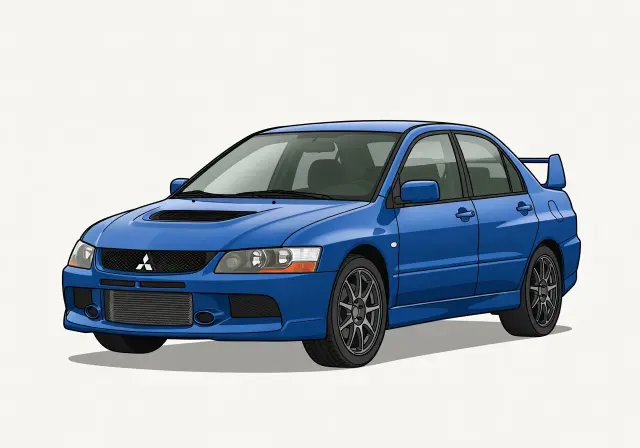 2005 Mitsubishi Lancer Evolution VIII Sedan