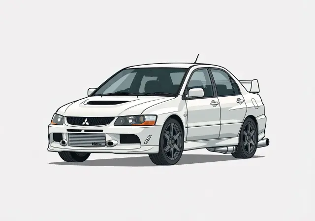 2003 Mitsubishi Lancer Evolution Vishnu Performance Systems Stage 1 Sedan