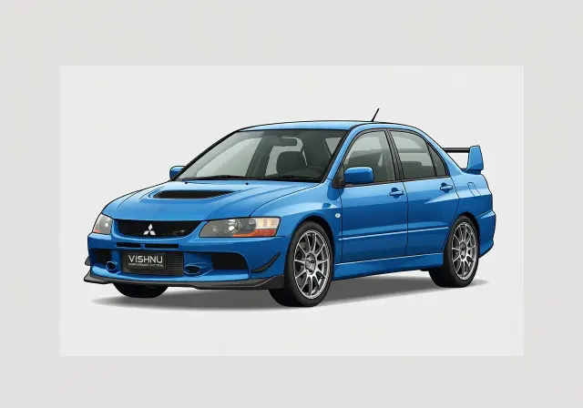 2003 Mitsubishi Lancer Evolution Vishnu Performance Systems Stage 3 Sedan