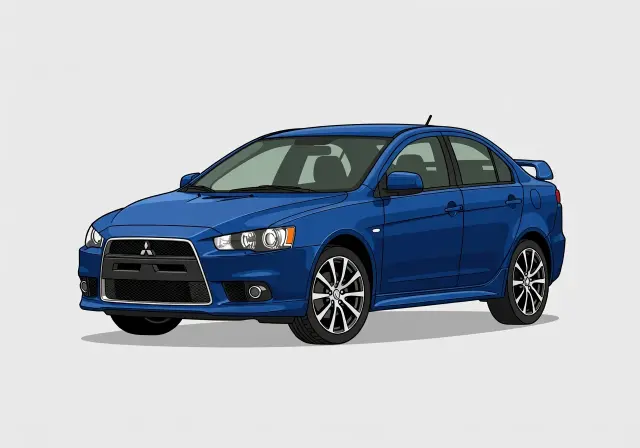 2010 Mitsubishi Lancer Sportback GTS Hatchback