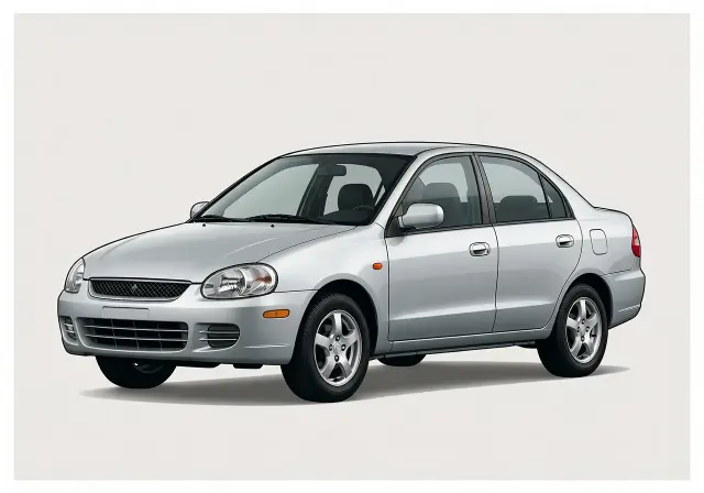 2000 Mitsubishi Mirage DE Sedan