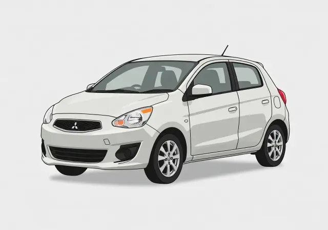 2014 Mitsubishi Mirage ES 5-door Hatchback