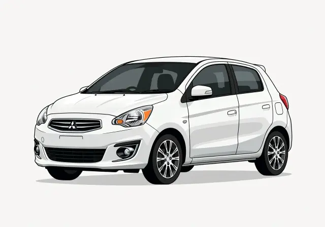 2015 Mitsubishi Mirage ES 5-door Hatchback