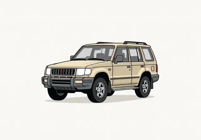 1991 Mitsubishi Montero LS