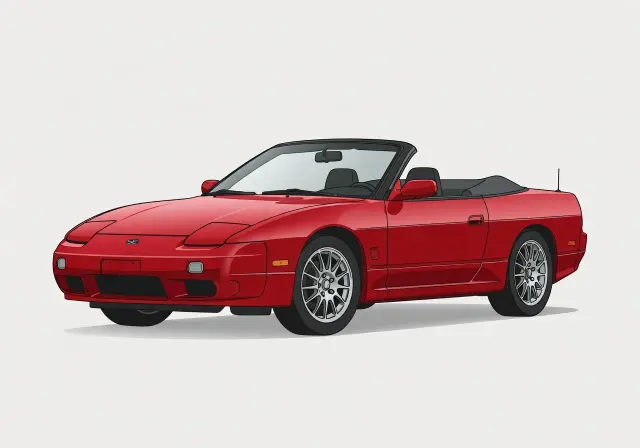 1992 Nissan 240SX SE Convertible