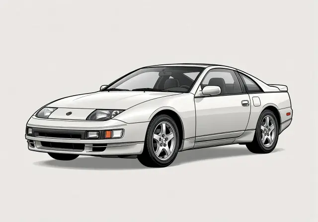 1990 Nissan 300ZX Turbo Coupe